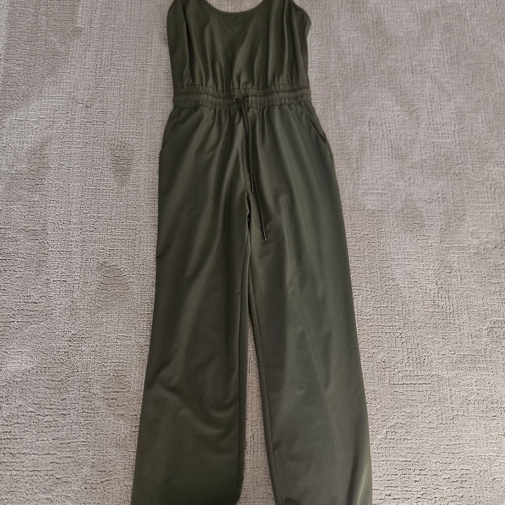 Olive Green Women's Jumpsuit